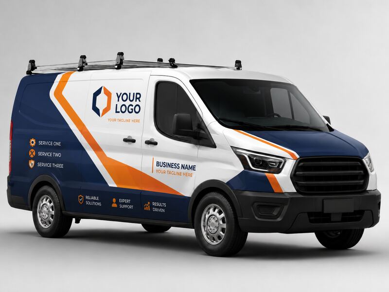 Full vehicle wrap — printed by Red Bliss, Las Vegas