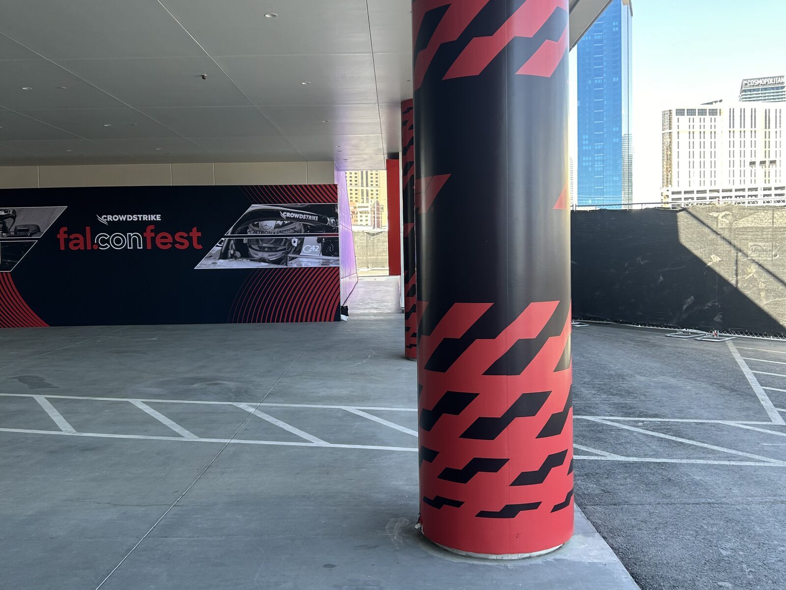 Grand-format printing in production — printed by Red Bliss, Las Vegas