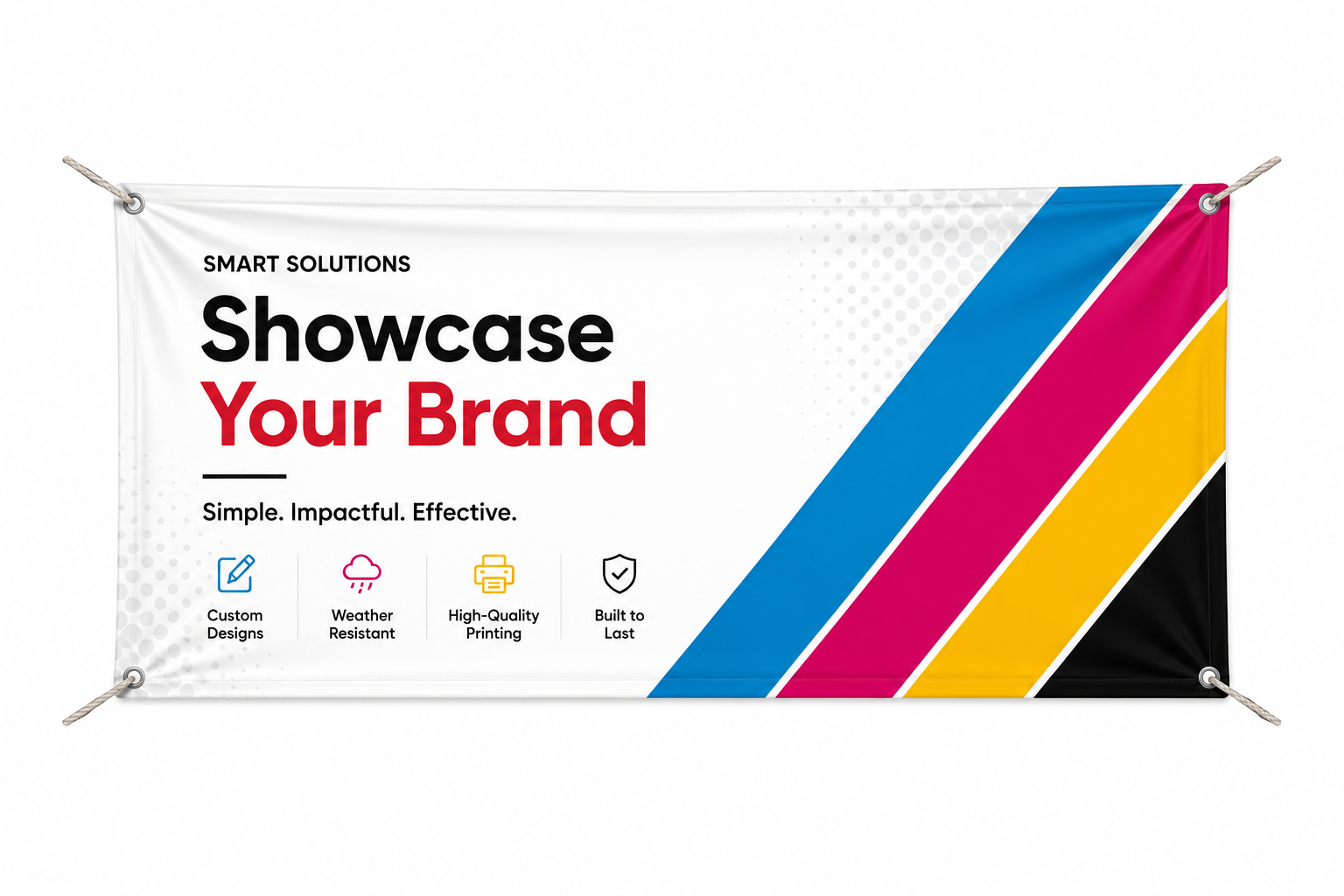 Vinyl banner printed by Red Bliss, Las Vegas